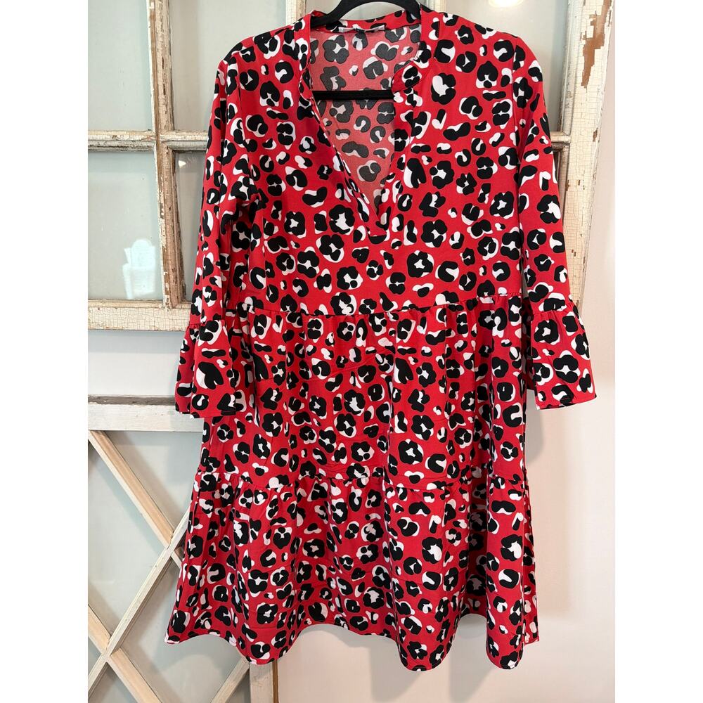 Michelle McDowell size small animal print dress - Picture 1 of 3